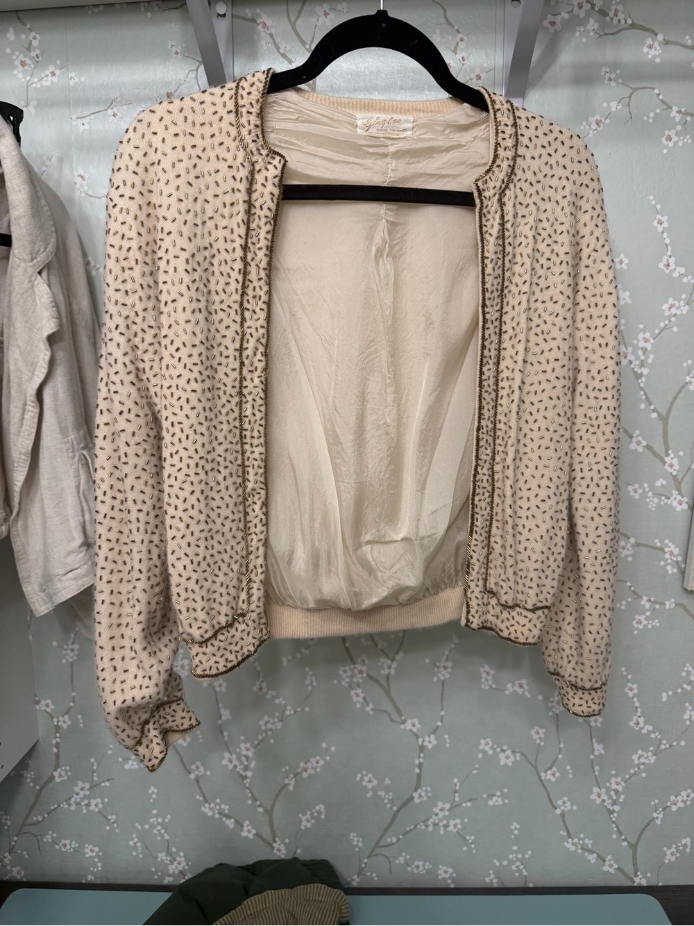 1950’s Vintage Hand Beaded Cardigan